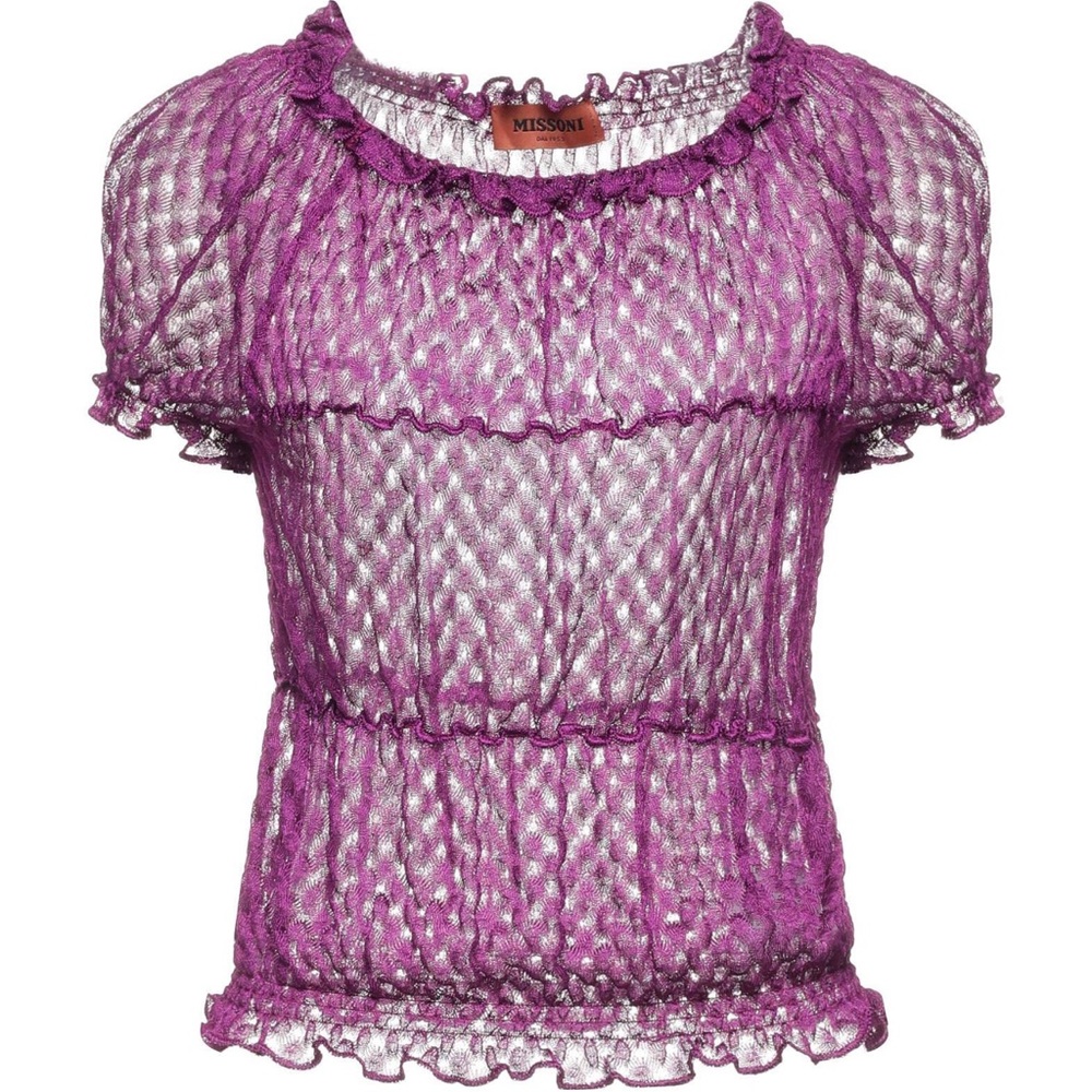 AUTHENTIC MISSONI TOP / SWEATER  SIZE 4